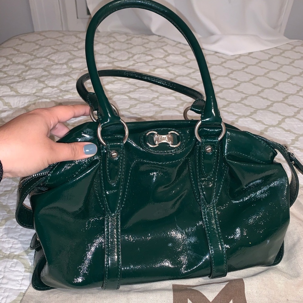 Michael Kors Dark Green Handbag
